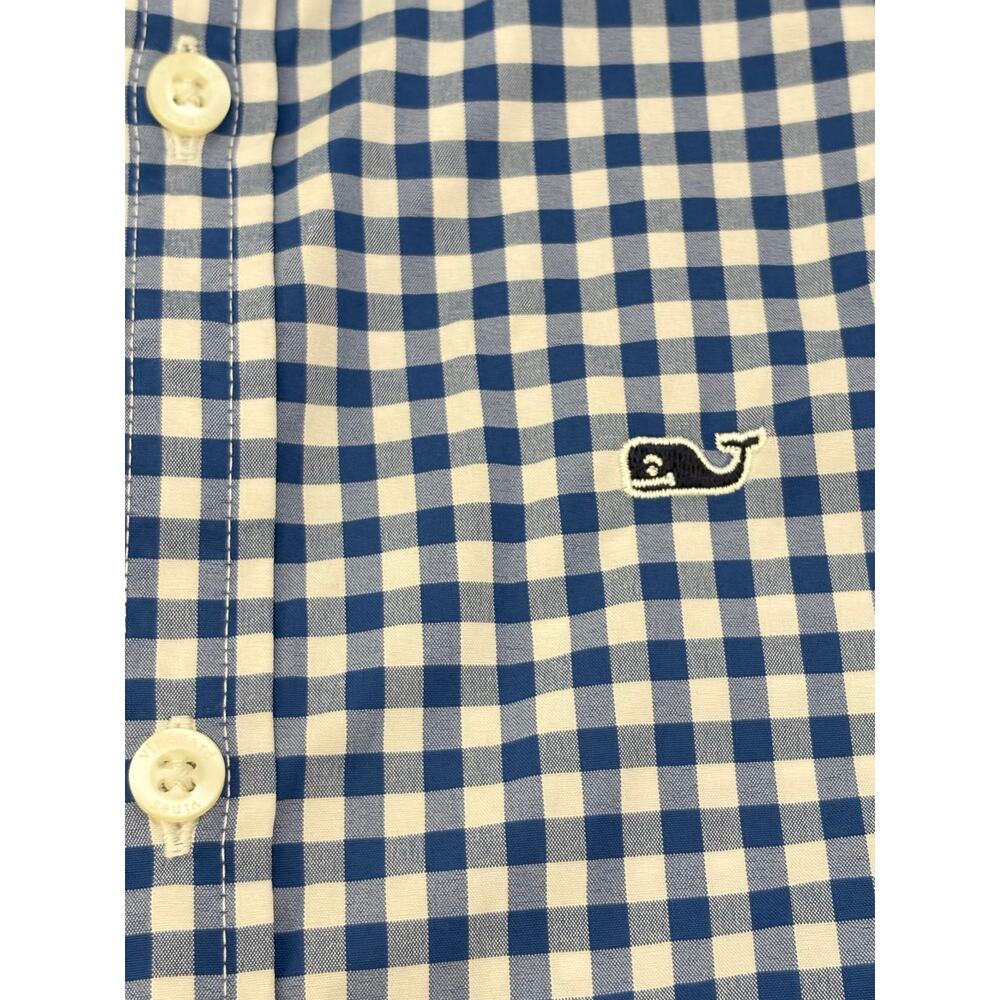 2 Vineyard Vines Boys Shirts Size Small Qtr Zip Sweater Button Down Long Sleeve - Picture 14 of 16